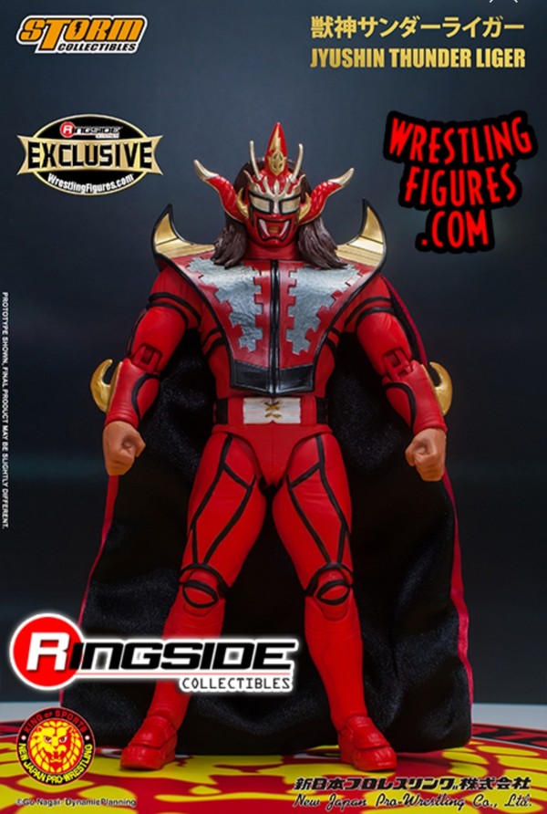 Jushin Thunder Liger ((Red) Ringside Exclusive), New Japan Pro-Wrestling, Storm Collectibles, Action/Dolls, 1/12